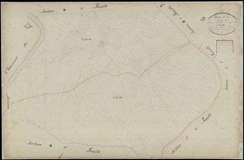 Cellier-du-Luc - Section D - Feuillet 4
