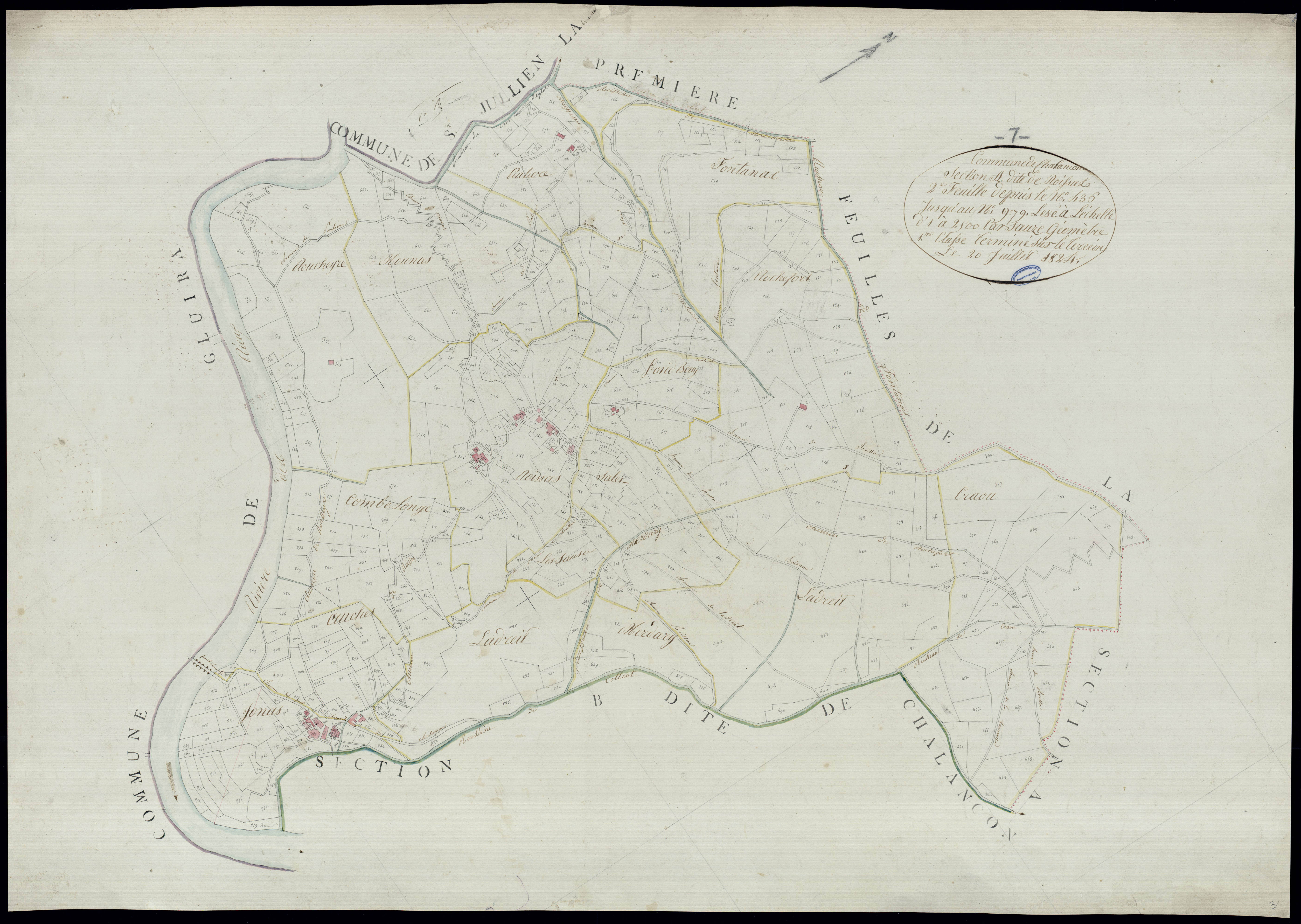 Chalencon - Section A - Feuillet 2