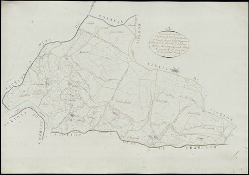 Chalencon - Section B - Feuillet 1