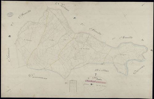 Le Chambon - Section D - Feuillet 1