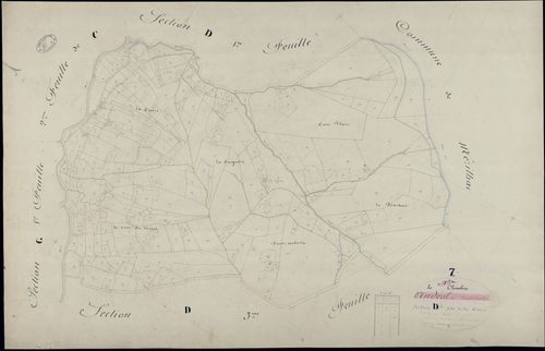 Le Chambon - Section D - Feuillet 2