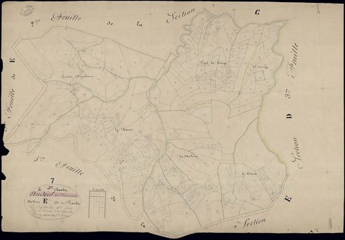Le Chambon - Section E - Feuillet 4