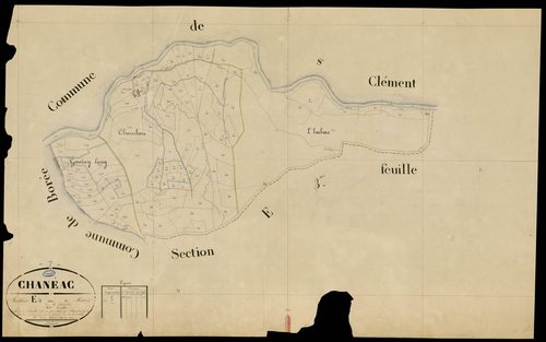 Chanéac - Section E - Feuillet 4
