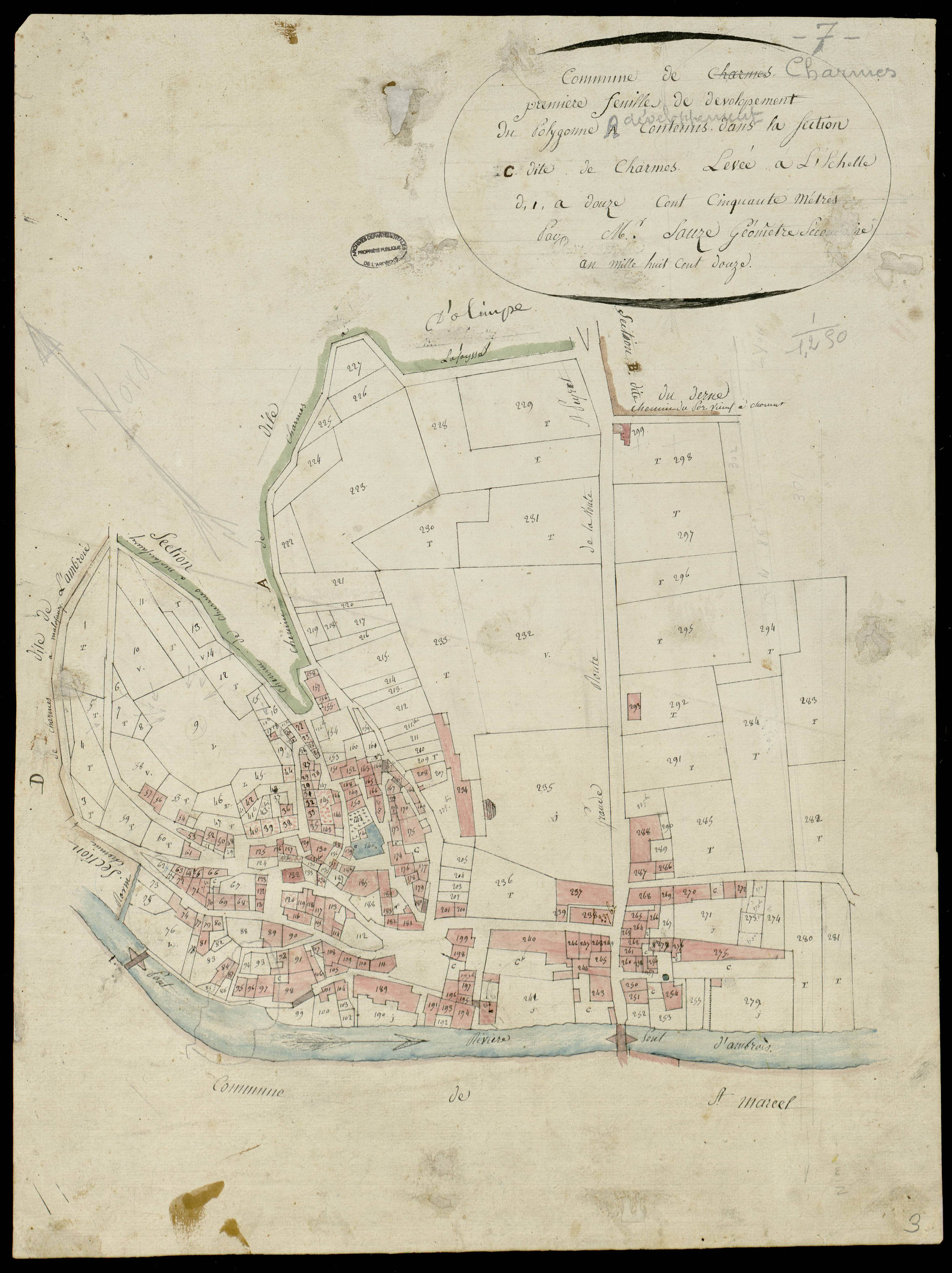 Charmes-sur-Rhône - Section A