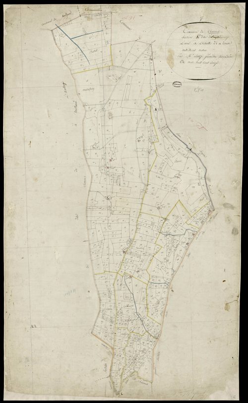 Charmes-sur-Rhône - Section A - Feuillet 1