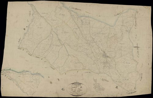 Chassiers - Section B - Feuillet 1