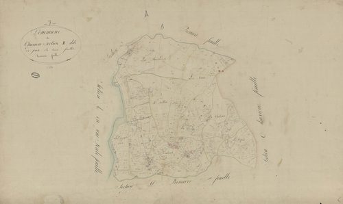 Chassiers - Section B - Feuillet 3