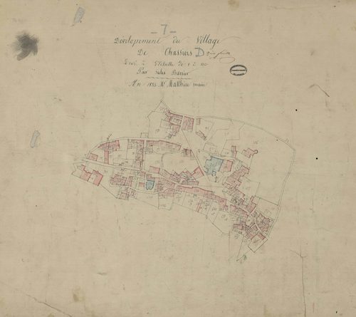 Chassiers - Section D - Feuillet 2