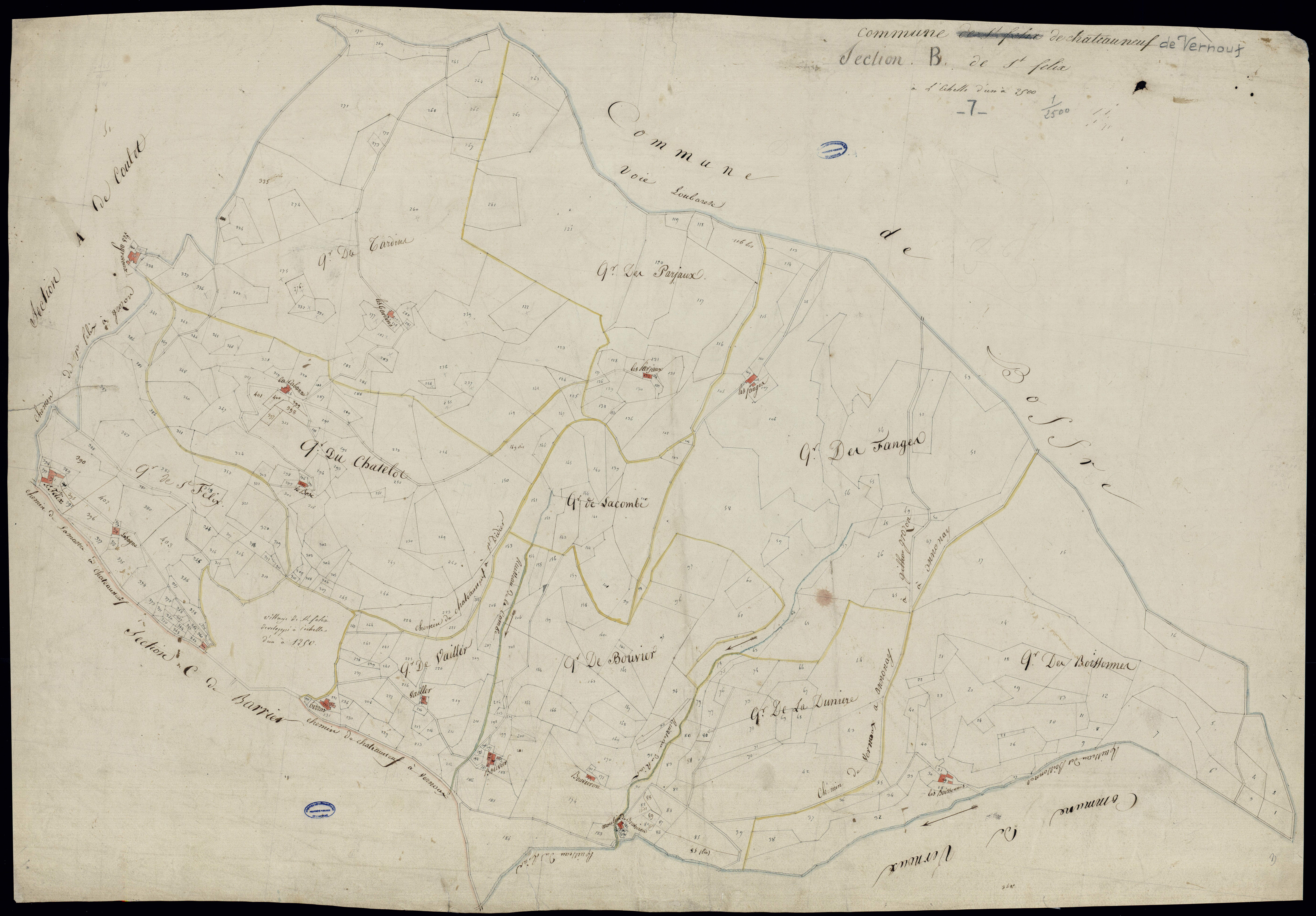 Châteauneuf-de-Vernoux - Section B