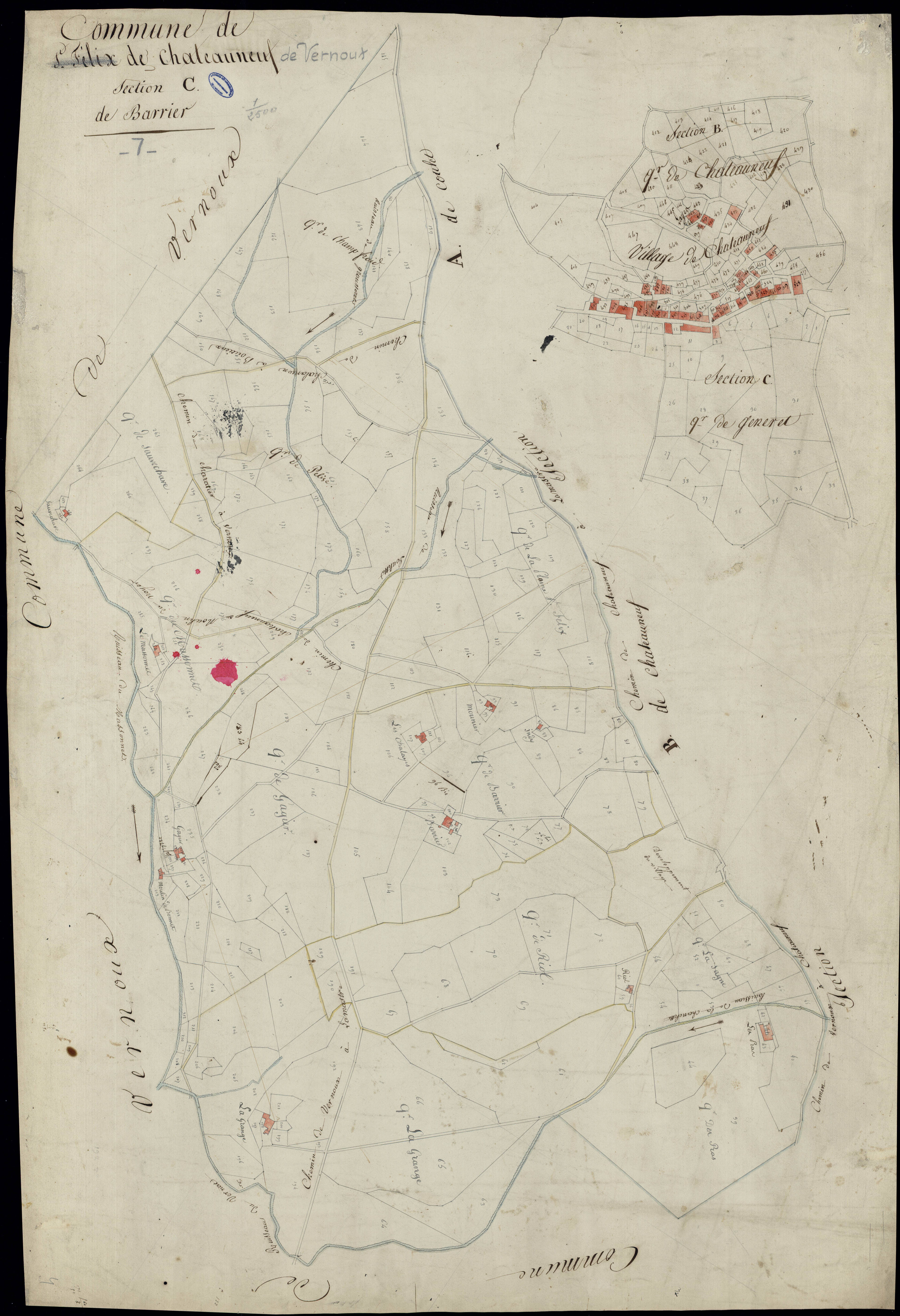 Châteauneuf-de-Vernoux - Section C