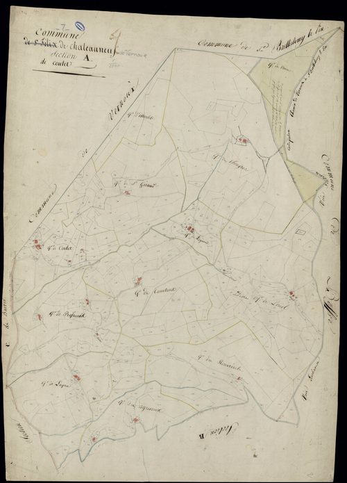 Châteauneuf-de-Vernoux - Section A