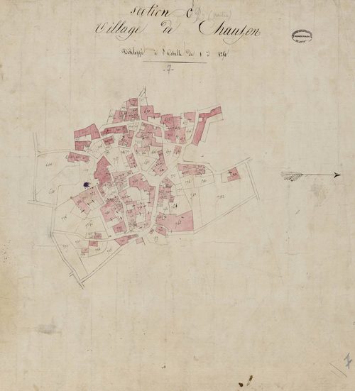 Chauzon - Section C - Feuillet 2