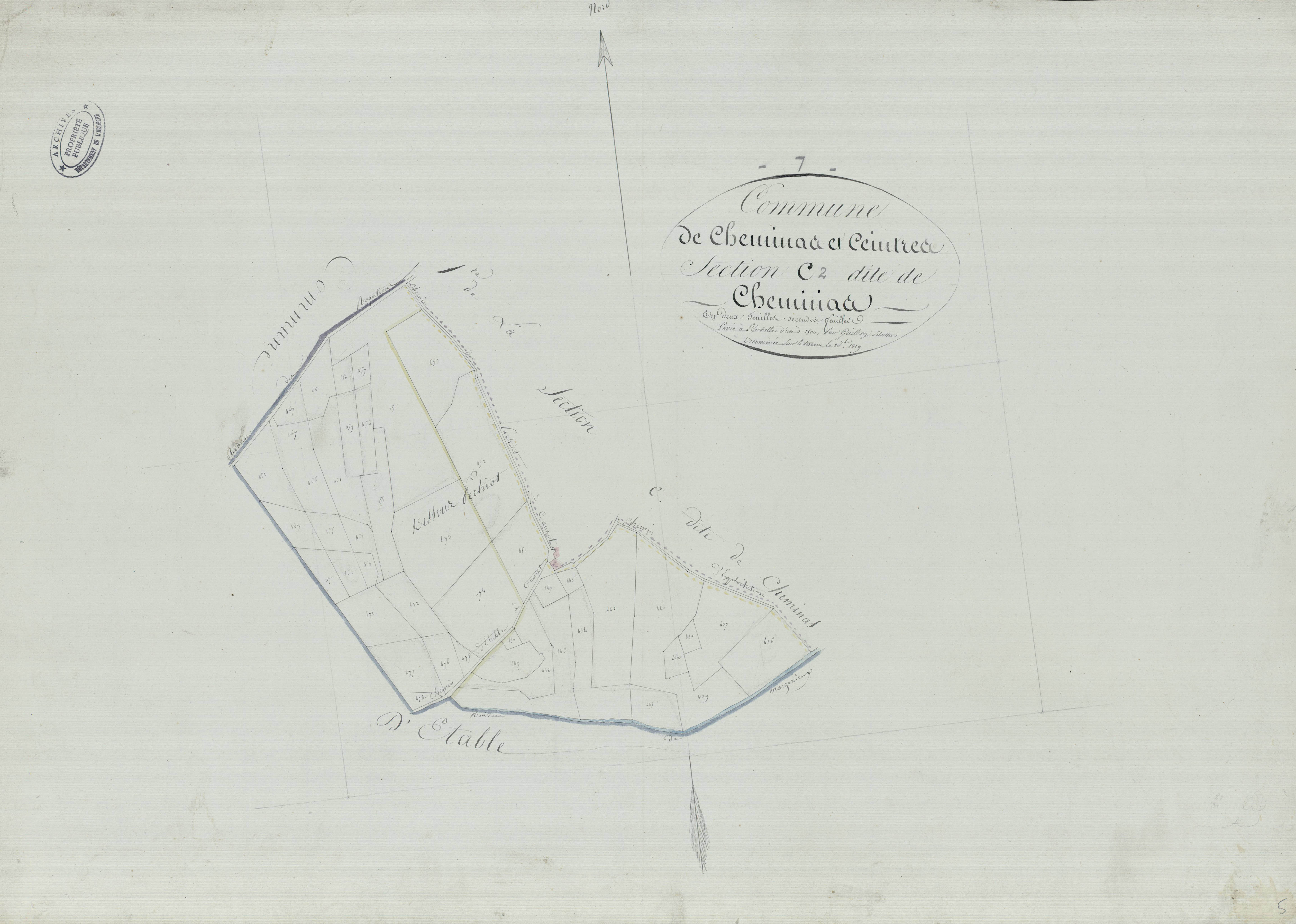Cheminas - Section C - Feuillet 2