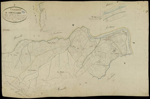 Le Cheylard - Section C - Feuillet 1