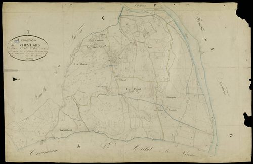 Le Cheylard - Section C - Feuillet 3