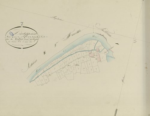 Le Cheylard - Section D - Feuillet 1