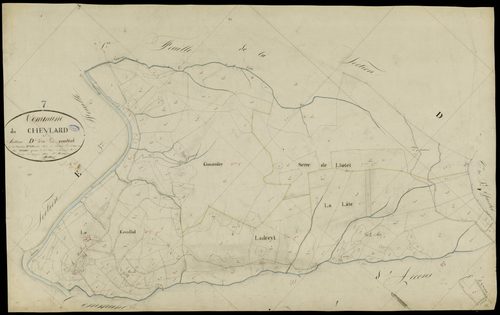Le Cheylard - Section D - Feuillet 2
