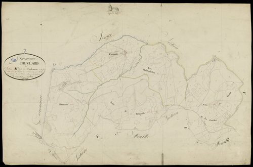 Le Cheylard - Section E - Feuillet 1