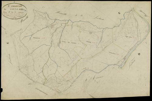 Le Cheylard - Section E - Feuillet 3