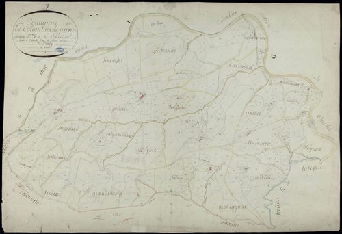 Colombier-le-Jeune - Section F