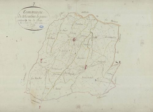 Colombier-le-Jeune - Section G