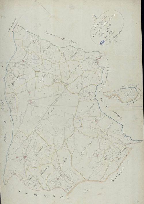 Colombier-le-Jeune - Section H
