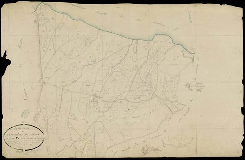 Colombier-le-Vieux - Section D - Feuillet 1