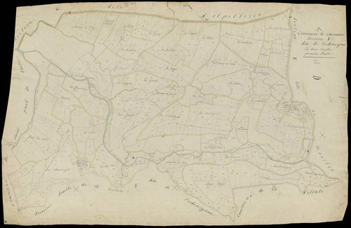 Coucouron - Section F - Feuillet 1