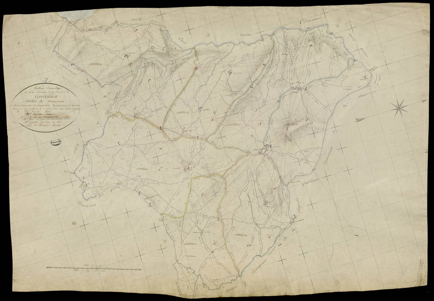 Coucouron - Tableau d'assemblage