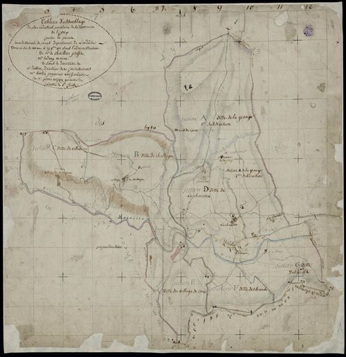 Coux - Tableau d'assemblage