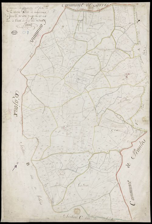 Creysseilles - Section A - Feuillet 2