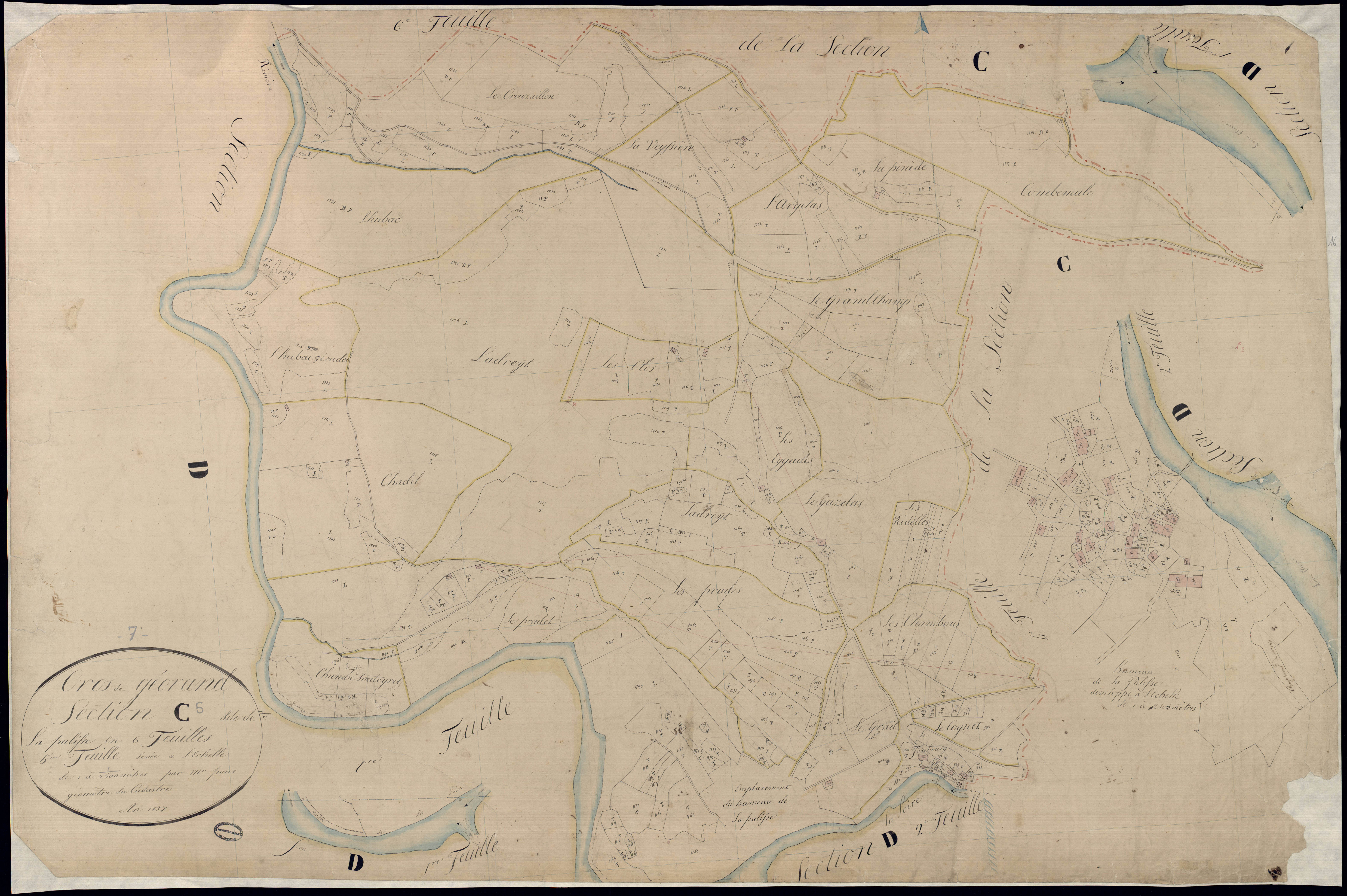 Cros-de-Géorand - Section C - Feuillet 5