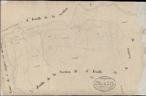 Cros-de-Géorand - Section D - Feuillet 2