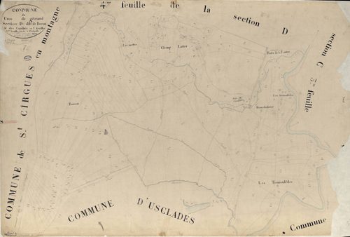 Cros-de-Géorand - Section D - Feuillet 5