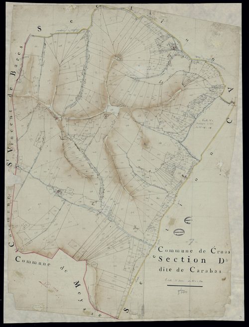 Cruas - Section D - Feuillet 2