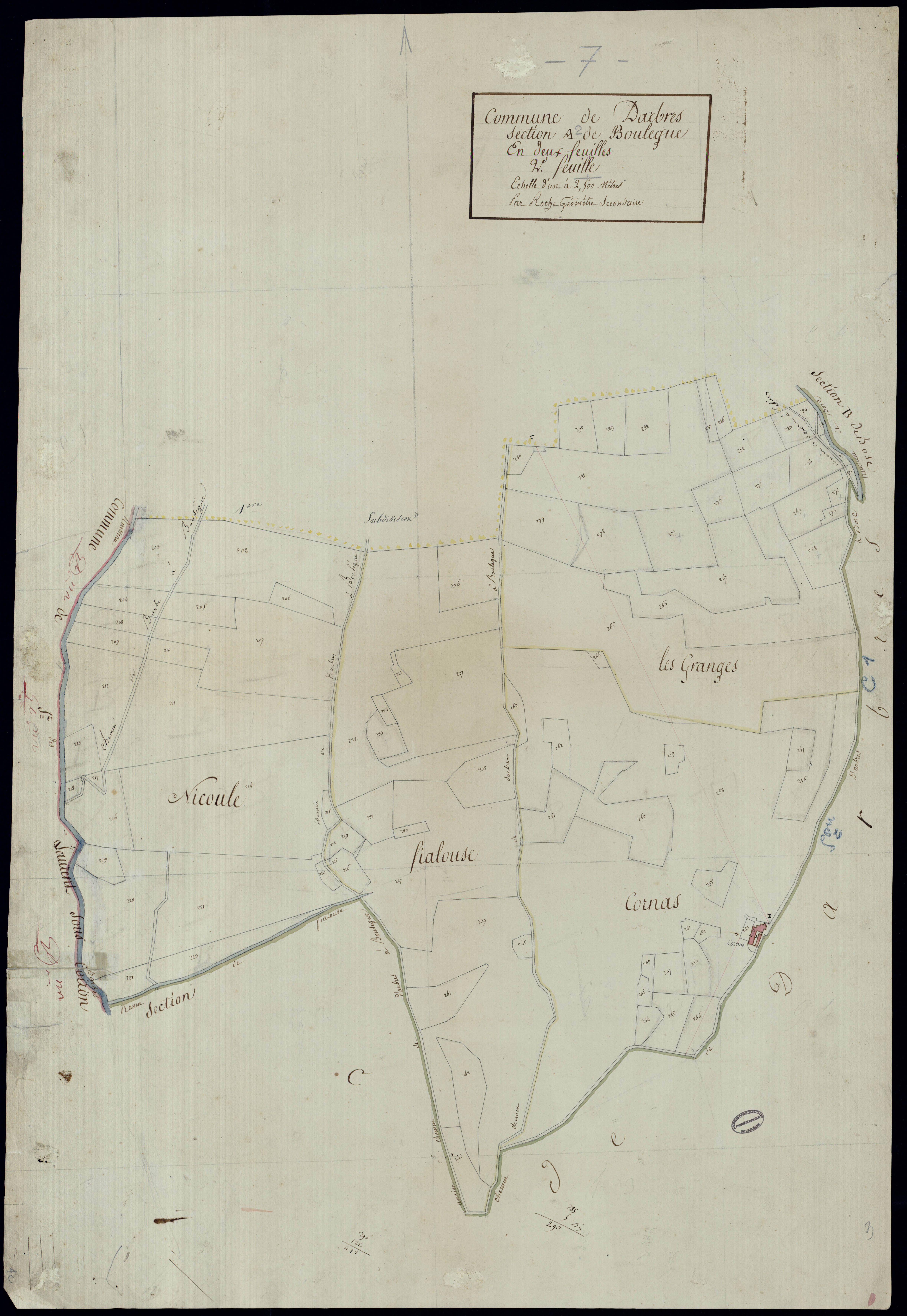 Darbres - Section A - Feuillet 2