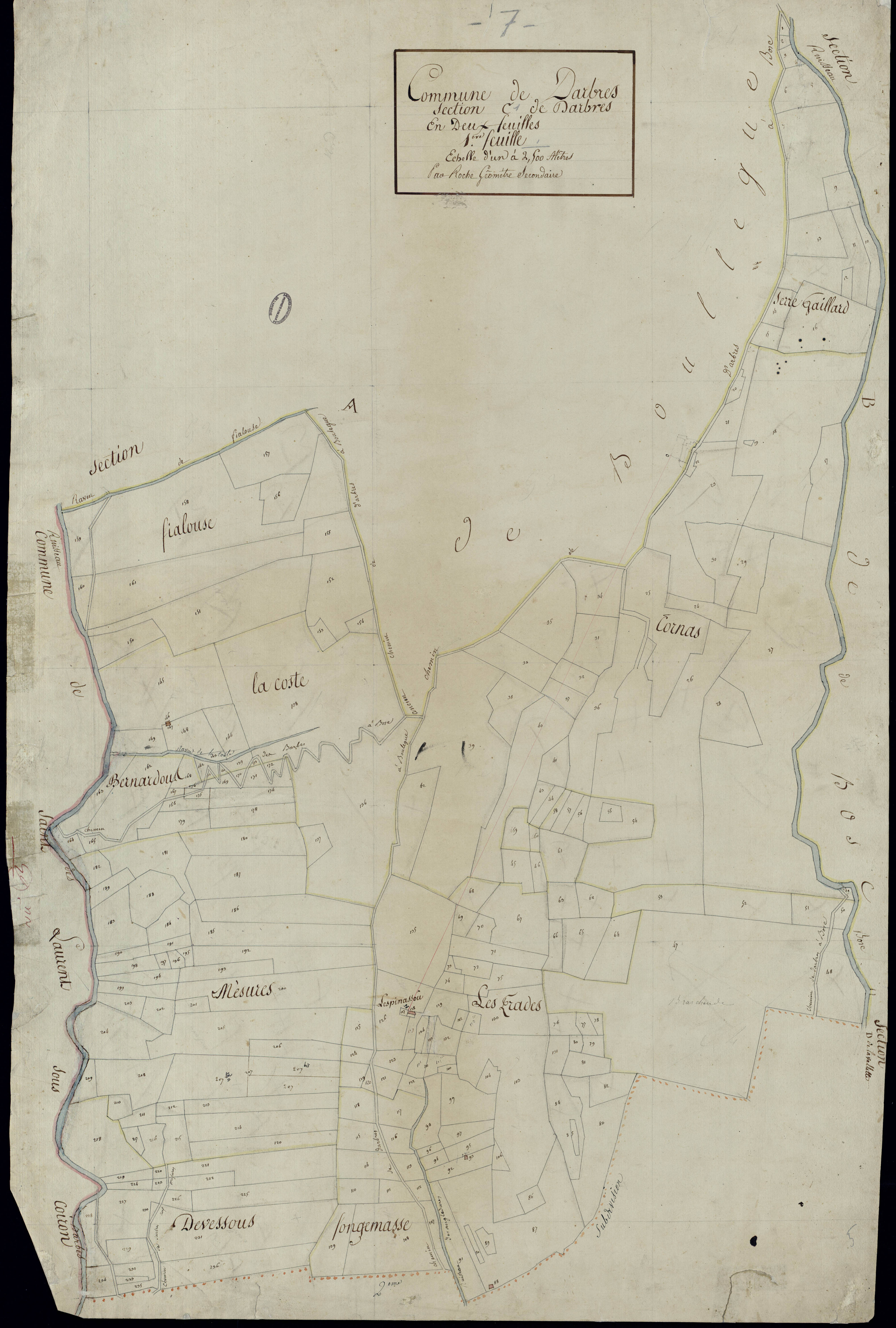 Darbres - Section C - Feuillet 1
