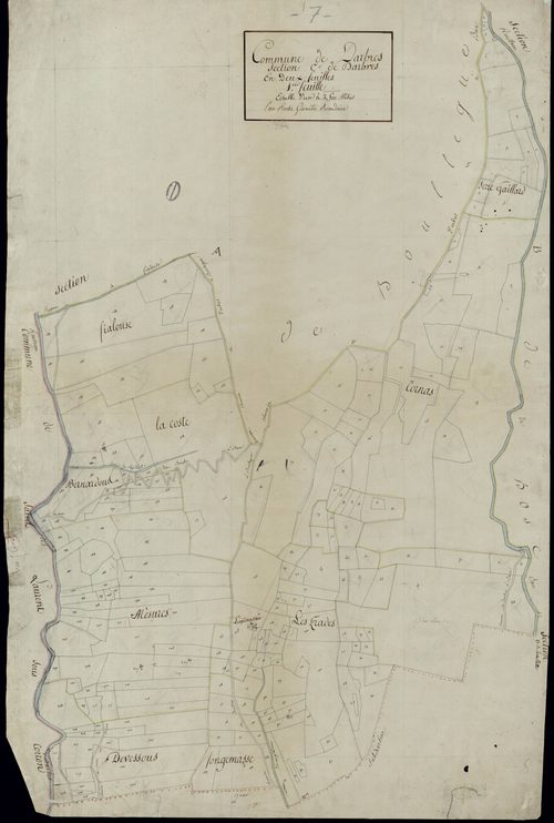 Darbres - Section C - Feuillet 1