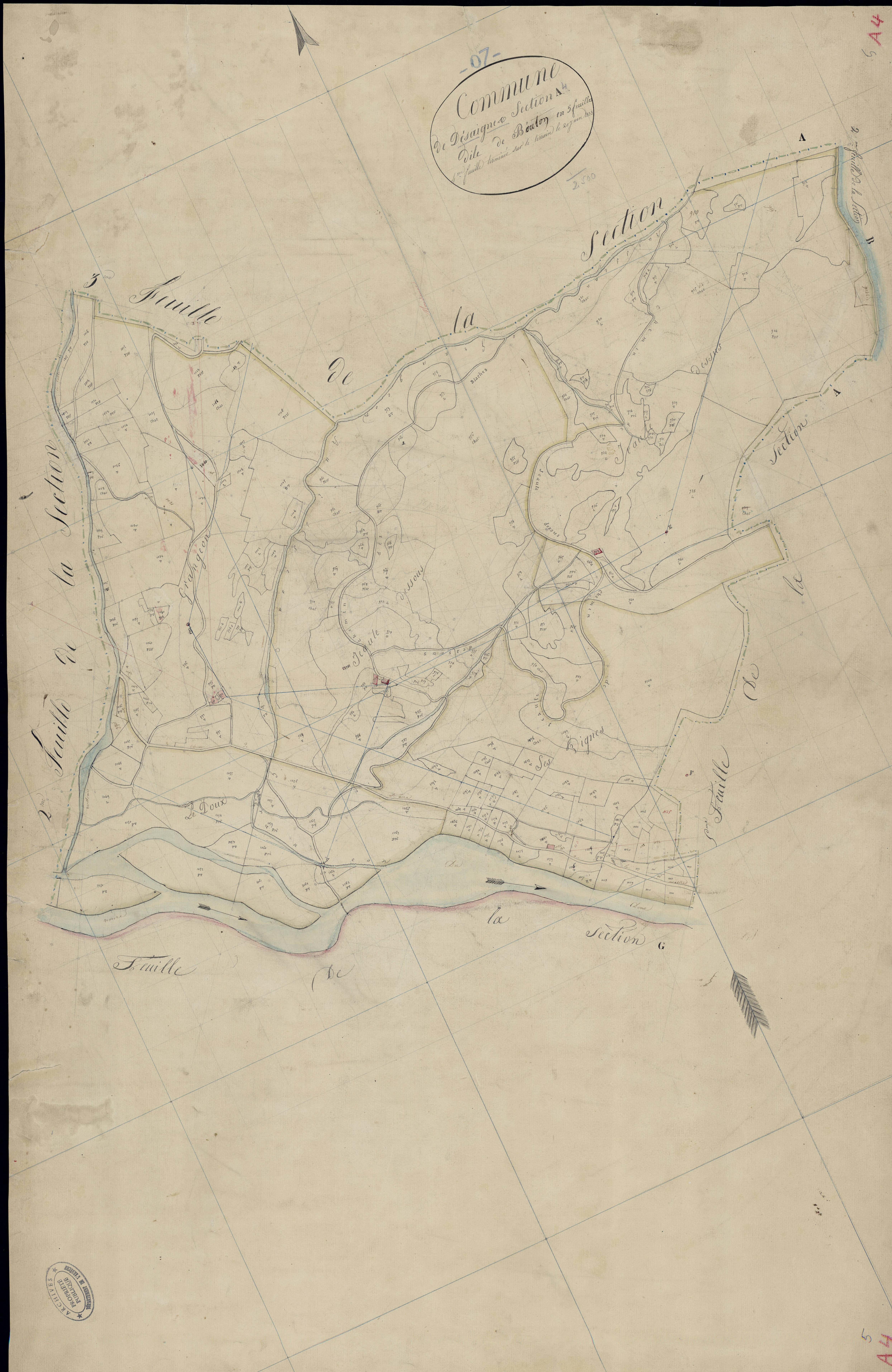 Désaignes - Section A - Feuillet 4