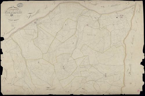 Désaignes - Section D - Feuillet 1