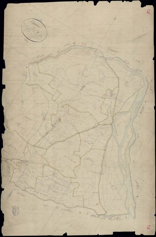 Désaignes - Section F - Feuillet 1