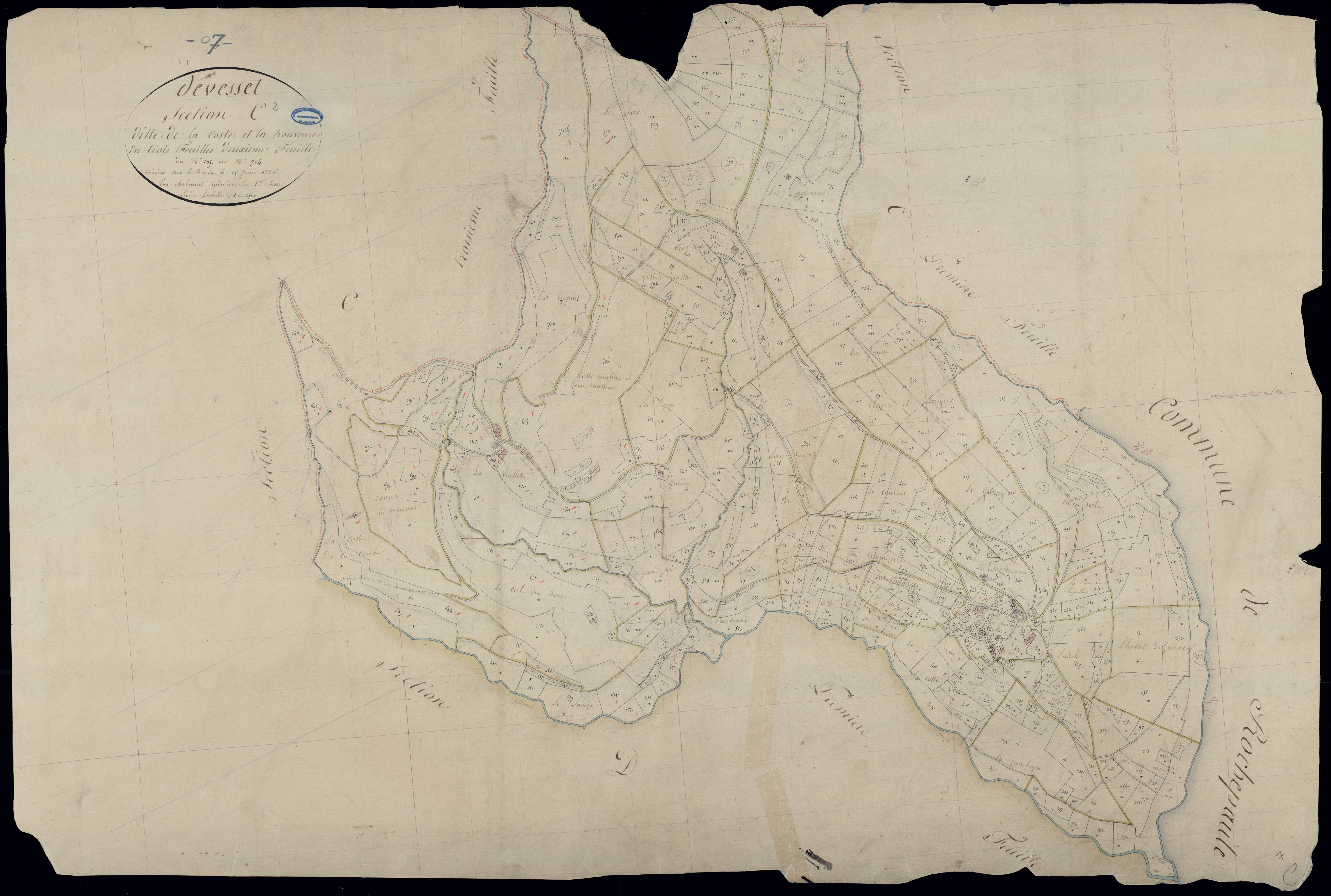 Devesset - Section C - Feuillet 2