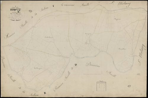 Dompnac - Section B - Feuillet 3