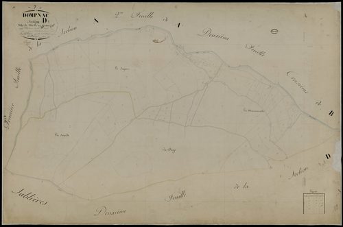Dompnac - Section D - Feuillet 1