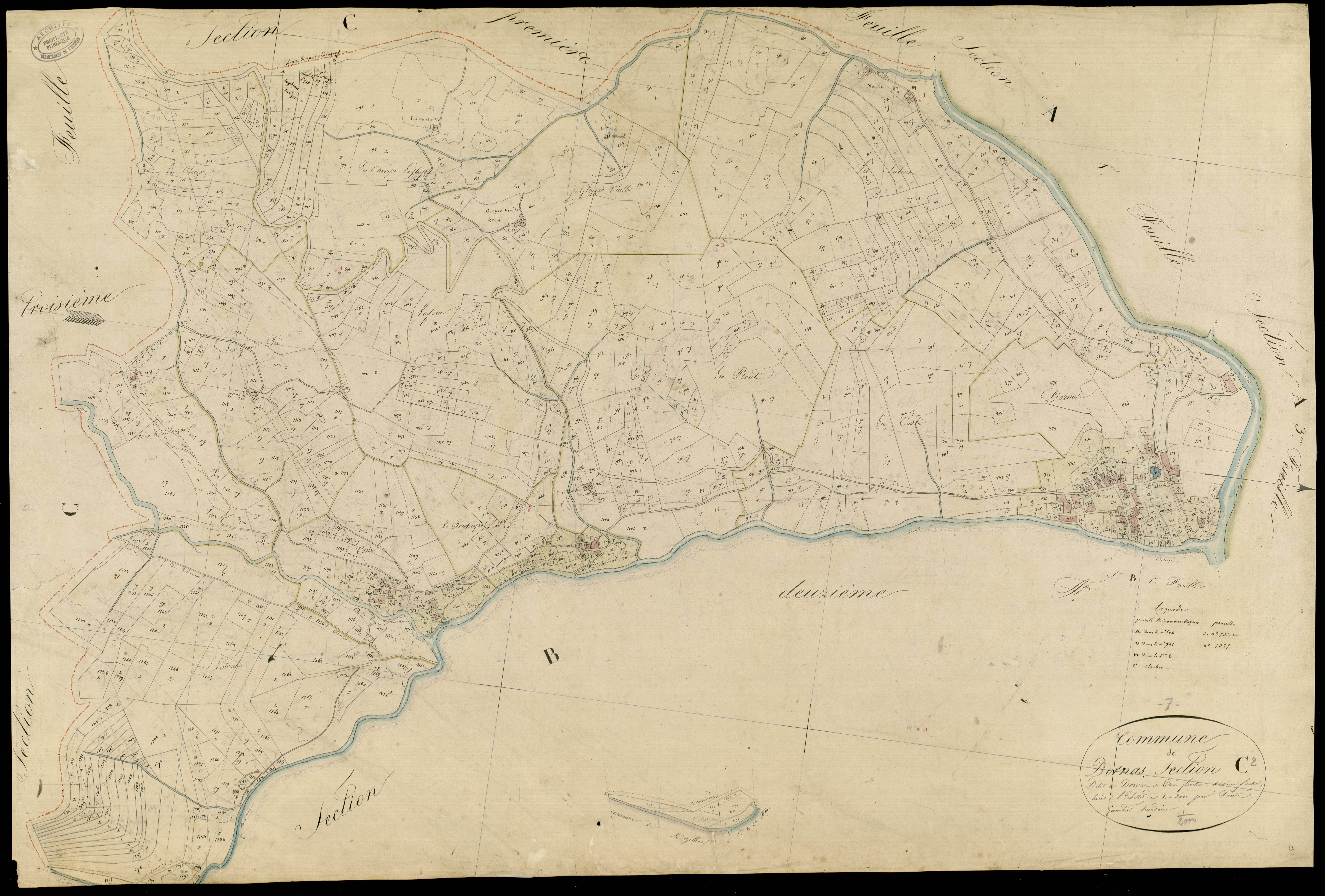 Dornas - Section C - Feuillet 2