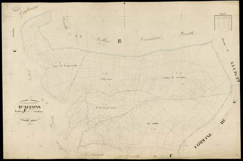 Dornas - Section D - Feuillet 1