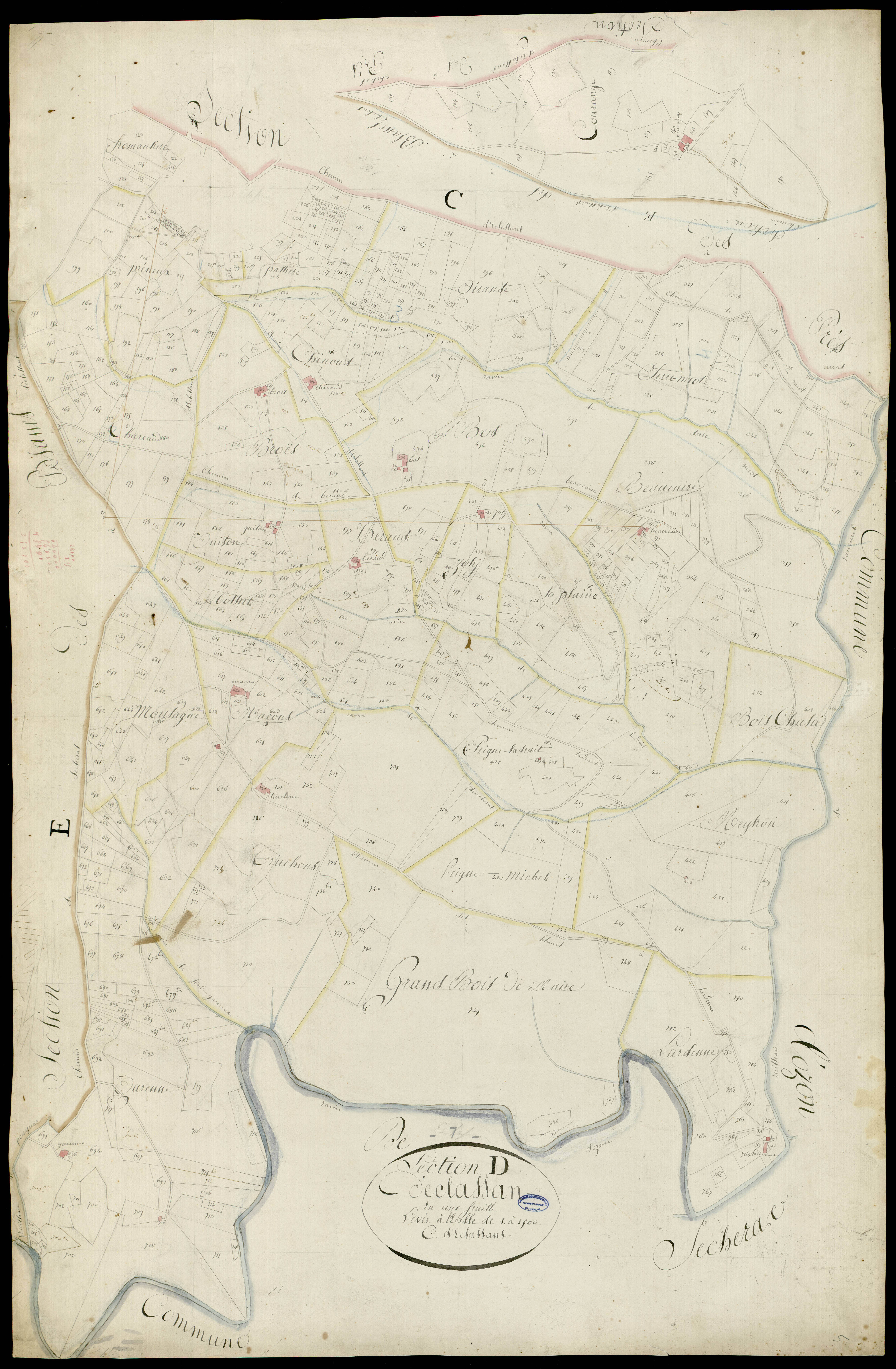 Éclassan - Section D