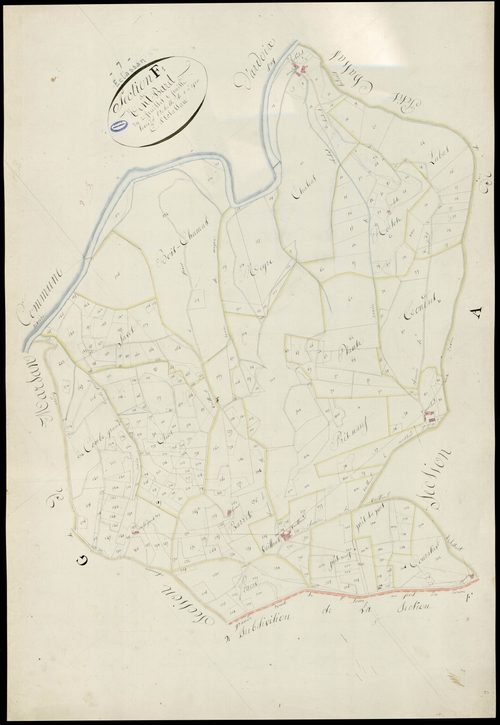 Éclassan - Section F - Feuillet 1