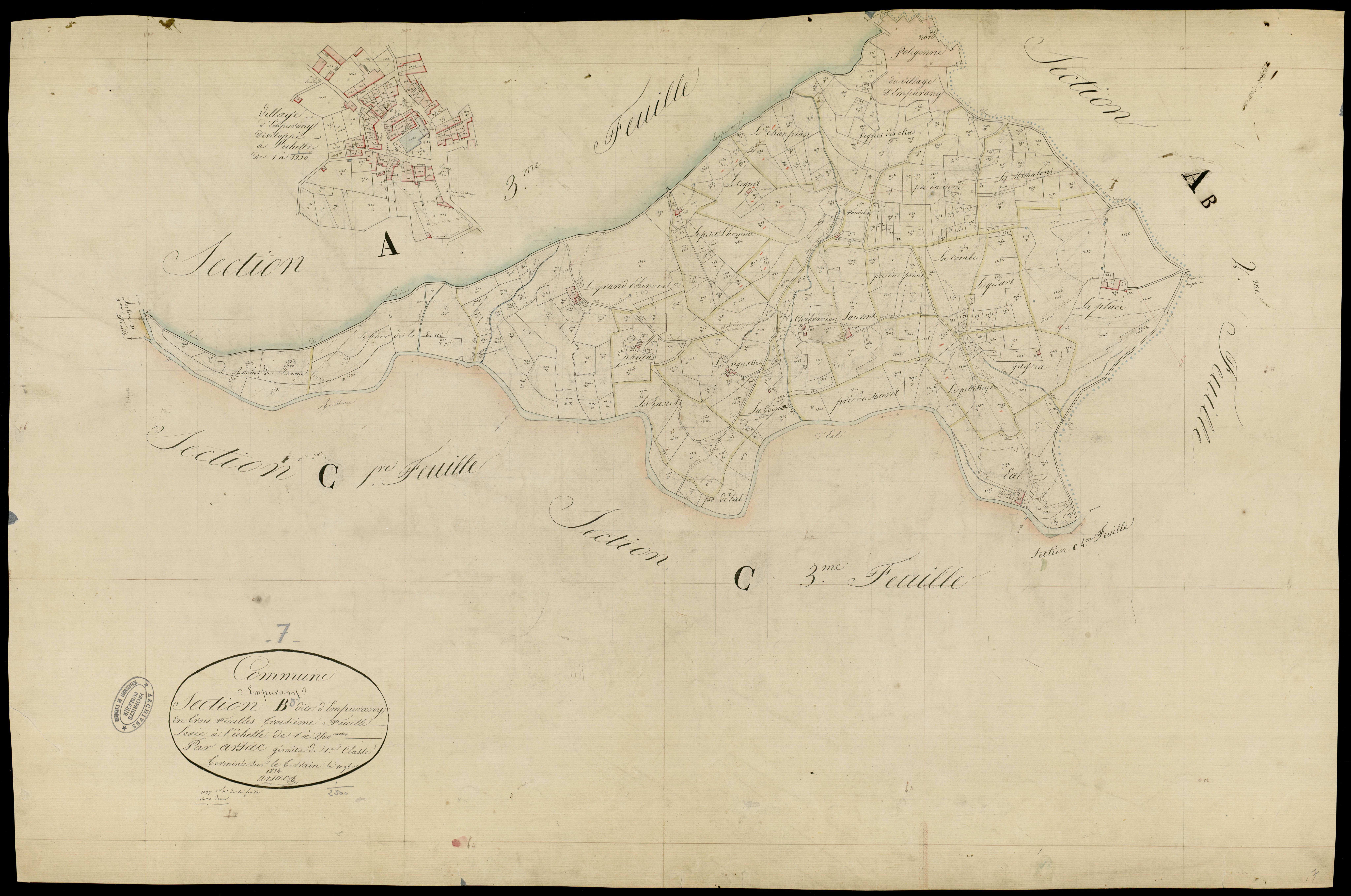 Empurany - Section B - Feuillet 3