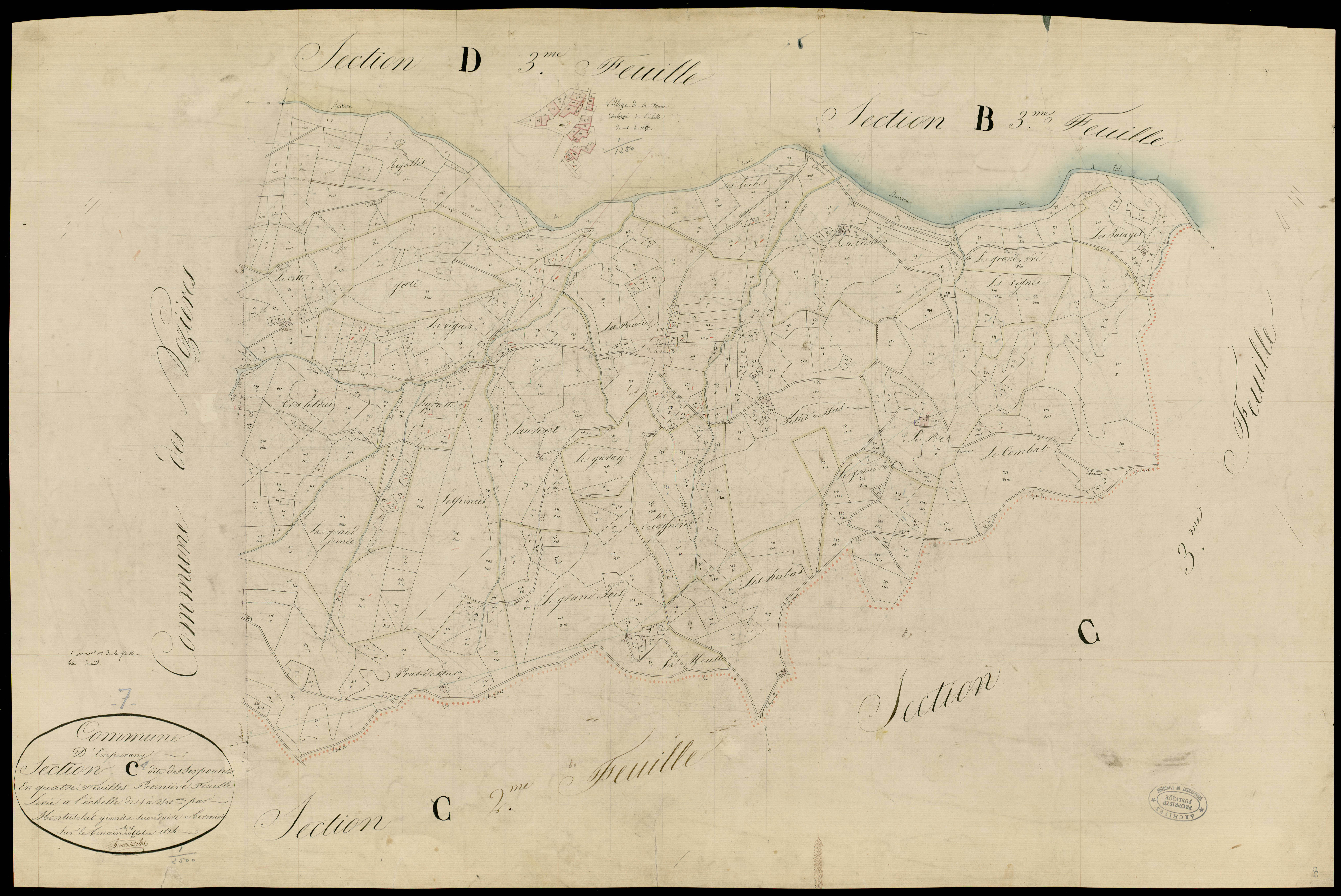 Empurany - Section C - Feuillet 1
